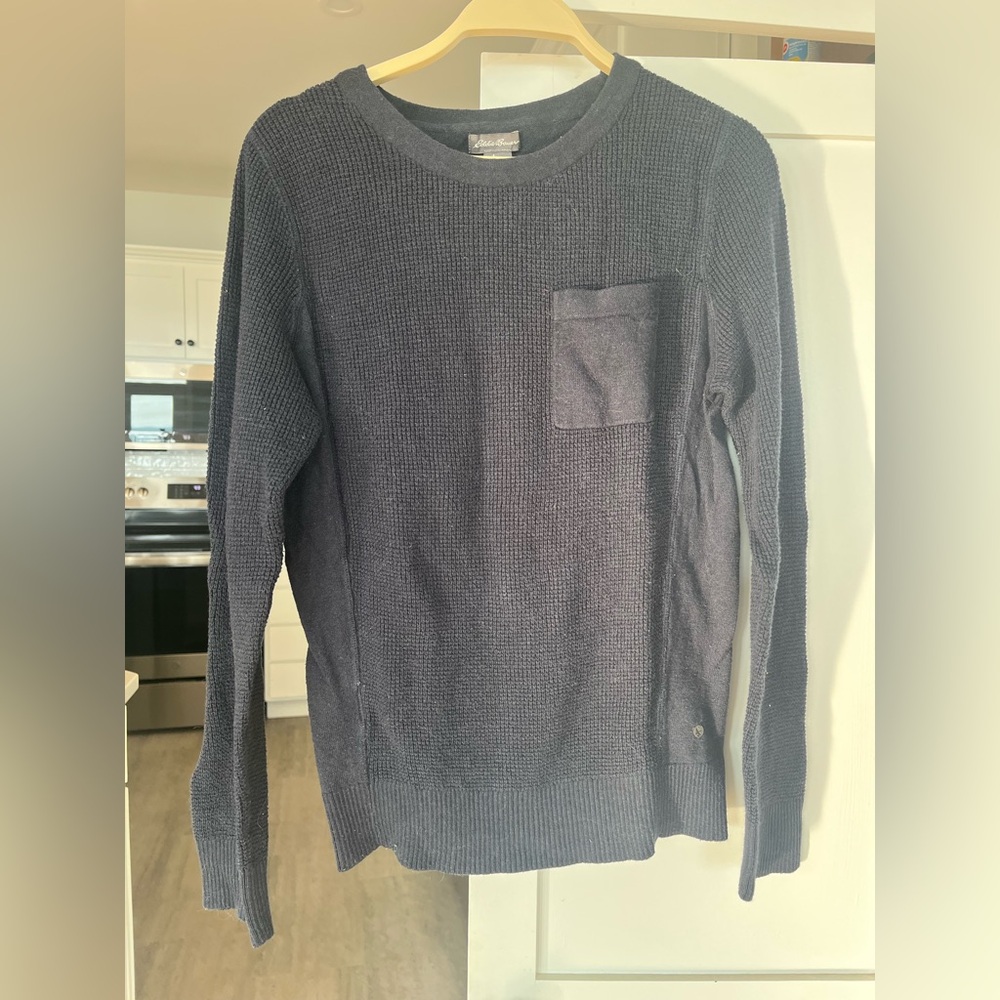 Eddie Bauer Blue Crewneck Sweater